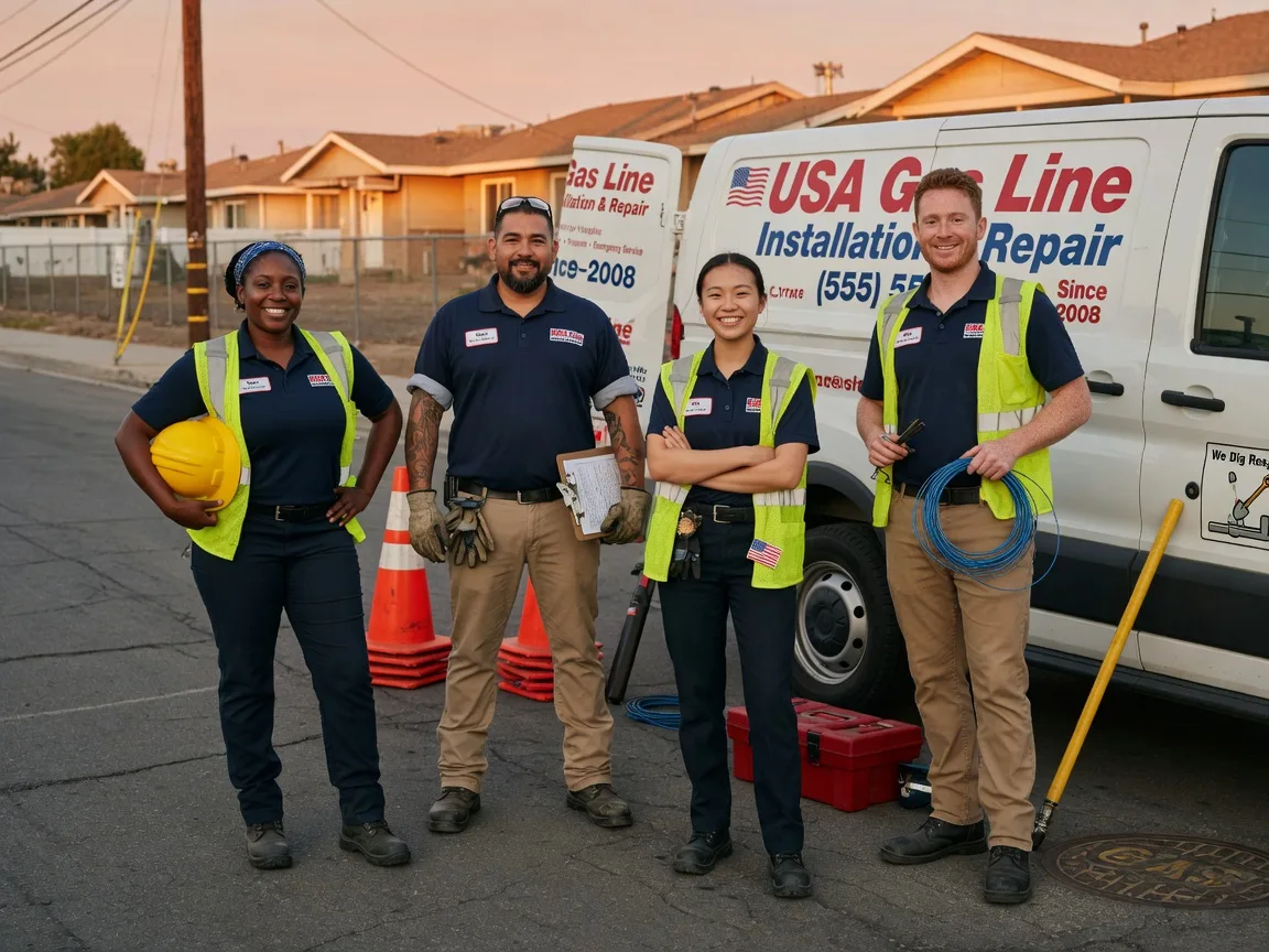 Gas Line Installation company in Mount Pulaski, IL